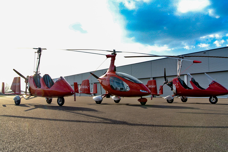 gyrocopter flotte
